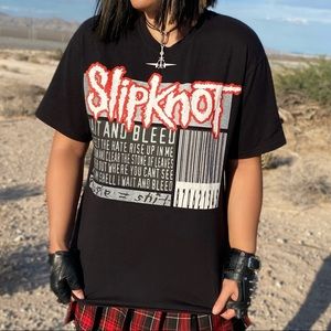 Vintage 2009 Slipknot Wait and Bleed People = Shit Band Tee